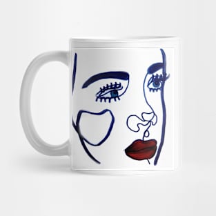 Blu Woman Mug